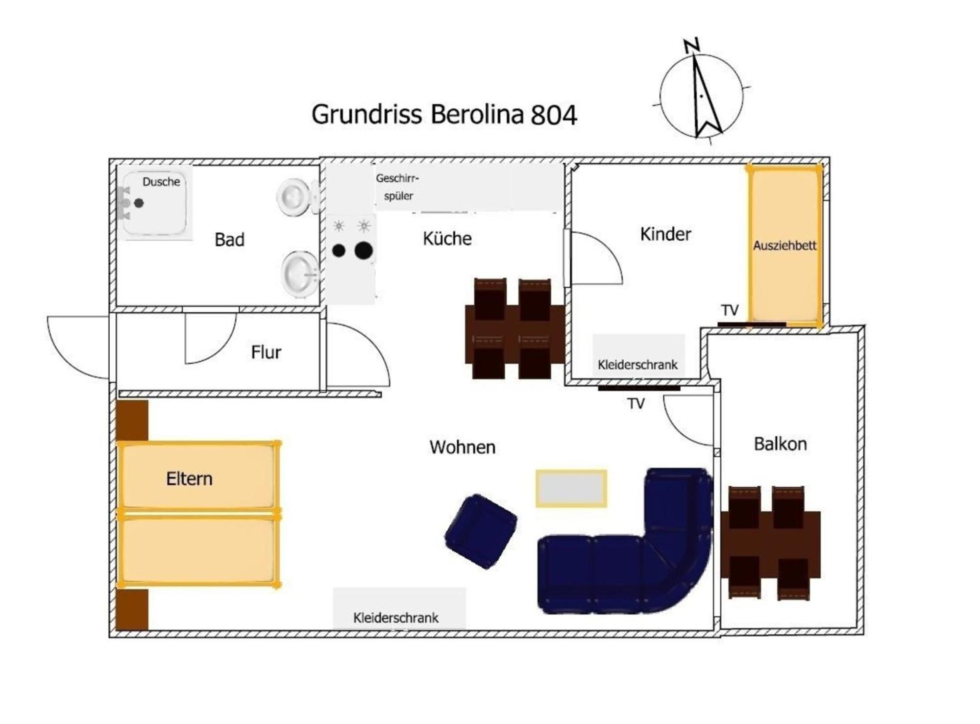 Berolina 804 Penthouse Mit Meerblick Dahme  Eksteriør bilde